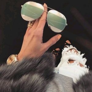 dior split lens aviators NWOT SOLD ON TDSY